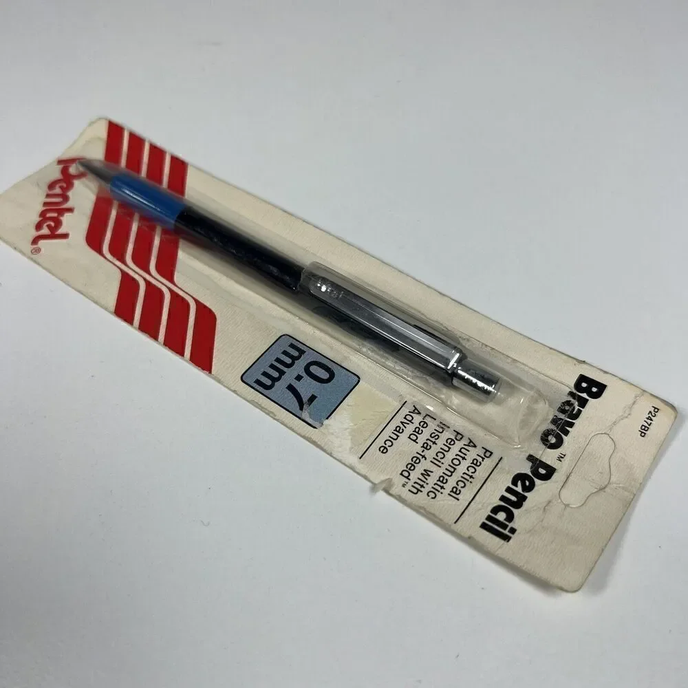 Vintage Pentel Bravo Mechanical Pencil 0.7 Mm